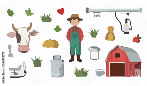 Playful hand drawn trampoline collection with fitness and outdoor bouncing equipment isolated on white background