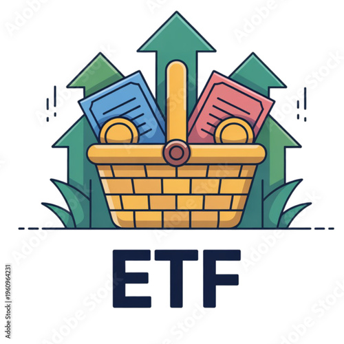 ETF exchange traded fund basket.
