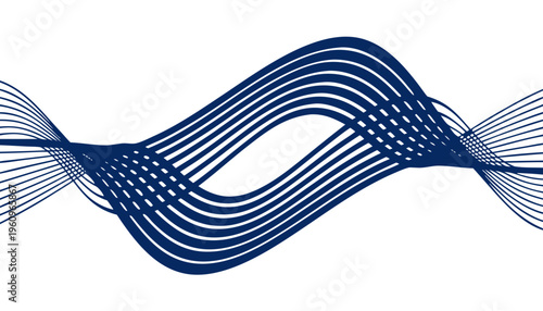 Modern Abstract Design with Smooth Flowing Shapes and Soft Gradient Colors