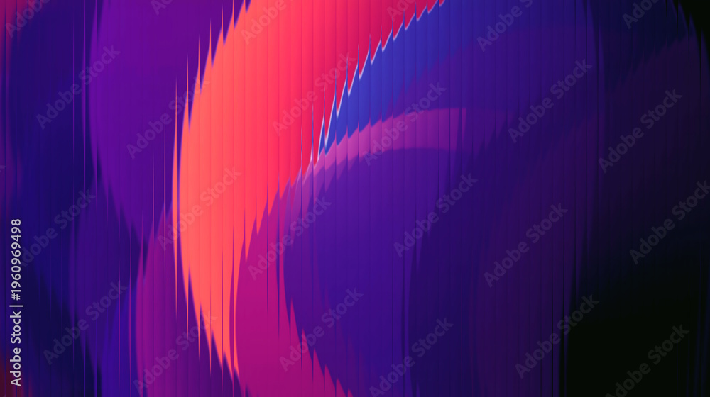 Obraz premium A vibrant abstract artwork featuring swirling purple and pink hues in a modern design