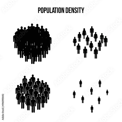 People in various group formations.
