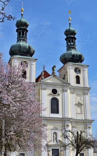 Basilika zu Mariä Geburt in Frauenkirchen, Burgenland, vertikal