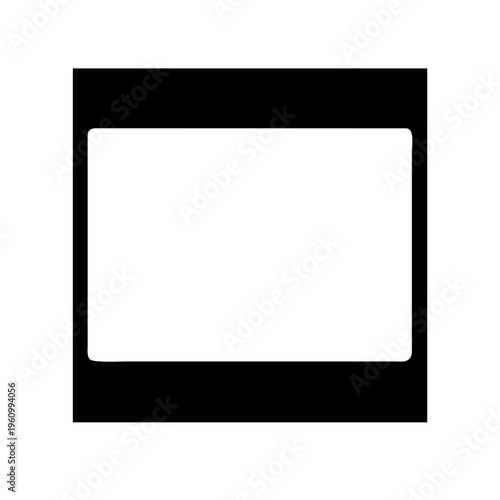 Vintage photo frame with blank space for your memories and messages