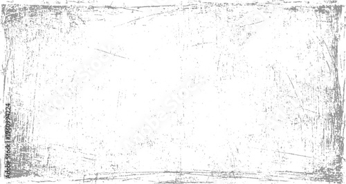 White surface with distressed grey textured overlay and scratches