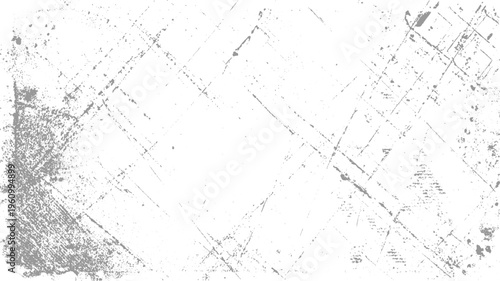 Grungy distressed background with diagonal scratches and speckled texture grunge