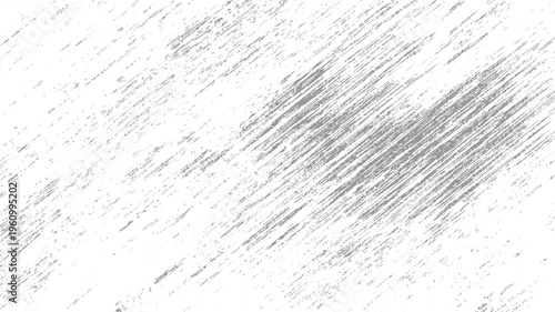Abstract diagonal grey distressed texture on white background grunge