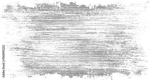 Grayscale distressed horizontal lines texture with scattered dots and rough edges background grunge