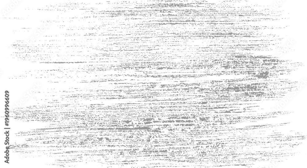 Fototapeta premium Abstract horizontal distressed grey textured pattern on white background grunge