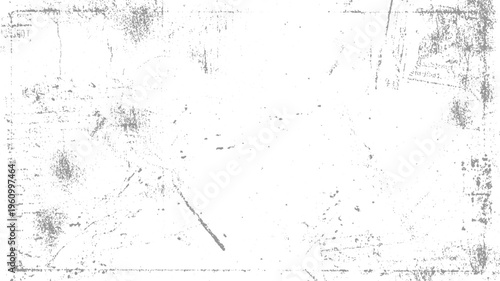 Grungy distressed white background with gray textured marks and scratches grunge