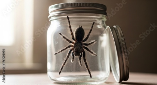 spider on a white background