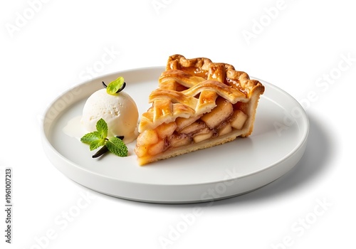 Three chocolate cupcakes with colorful frosting on a white plate transparent background