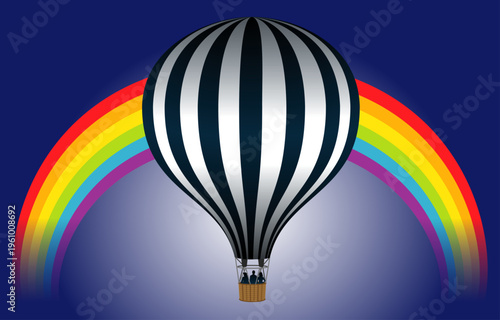 Montgolfière Ar en ciel 3