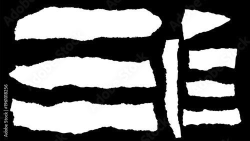 Torn papers texture 
