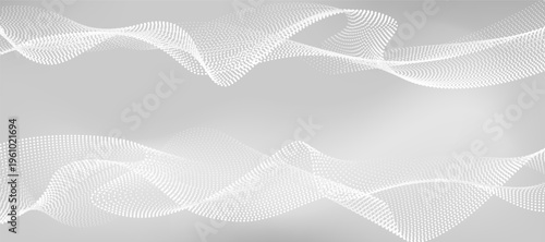 Modern UI background with white dots and pixelated motion effect. Abstract tech grid for startup presentations, big data visualizations, and creating clean futuristic UI designs