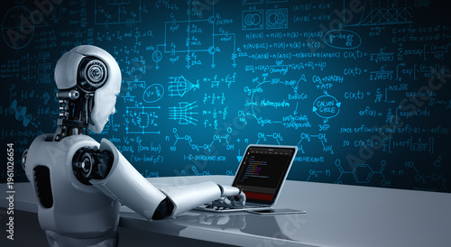 Software development programming on computer screen for modish application and program coding