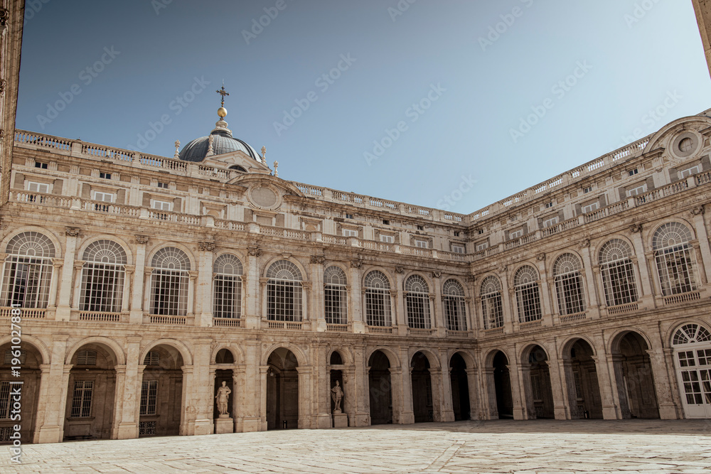 Fototapeta premium Royal Palace of Madrid. Spain. Europe.