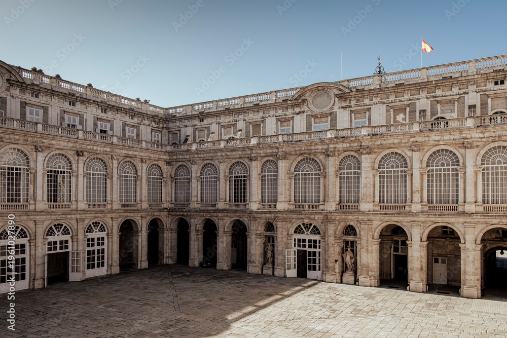 Obraz premium Royal Palace of Madrid. Spain. Europe.