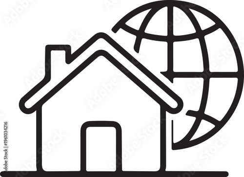 global, globe, international, property, house, world, realestate,
