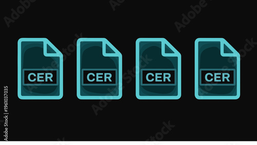 3D frosted blue glass file shapes in modern transparent ice style, clean glassmorphism icons isolated on transparent background