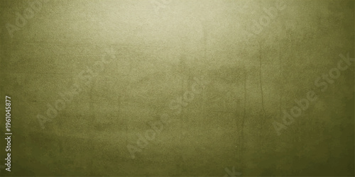 Aged green grunge parchment with a stained vintage paper texture and rough linen fabric pattern for an ancient blank canvas backdrop design