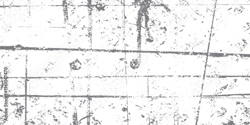Distressed grid pattern with scratches and dust, grunge texture for vintage backgrounds and overlay effects, background texture