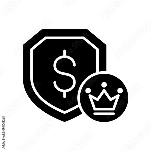 Insurance Premium glyph icon