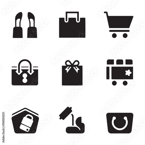Core business values represented by icons for teamwork growth ideas shelter and partnership