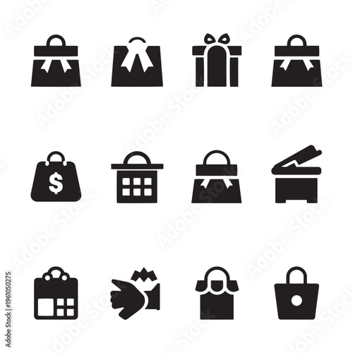 Core business values represented by icons for teamwork growth ideas shelter and partnership