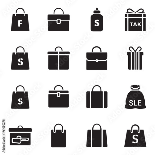 Core business values represented by icons for teamwork growth ideas shelter and partnership