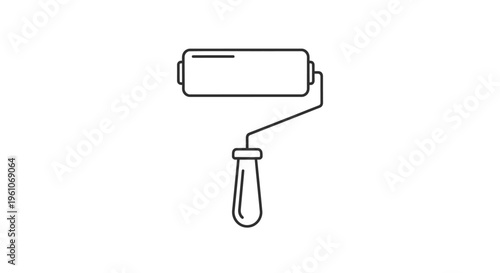 Paint Roller Tool For Painting Walls.