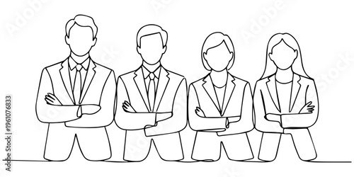 Cartoon vector illustration of businessmen and businesswomen team in office meeting with doctor nurse and patient avatars showing teamwork and success