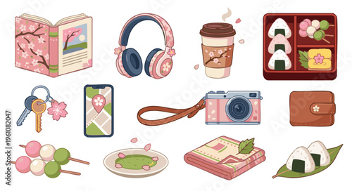 Leisurely Spring Outing and Travel Activity Items