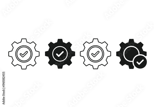 Airport security icons set with passport, baggage, and surveillance for travel safety concepts, security guard, metal detector