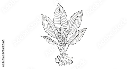 Lily of the valley flower plant.