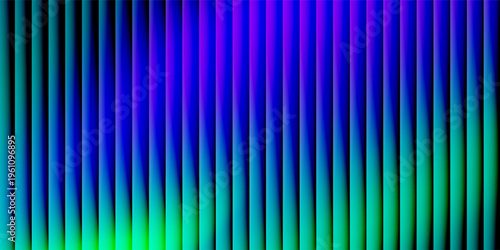 Gradient background that transitions from cyan and teal on the left to dark blue and bright magenta on the right.