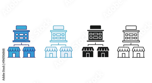 business buildings hierarchy