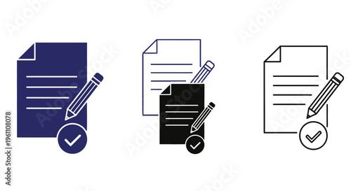 document editing icons