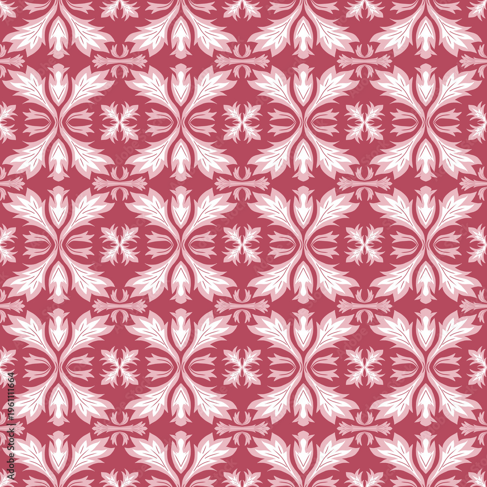 Fototapeta premium seamless damask pattern