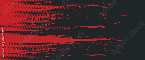 Background, contrast red and black color abstract template for business design. Technology style. You can use it for advertising, sports posters, templates, business presentations. Vector illustration