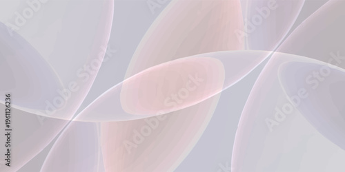 Abstract Soft Pastel Overlay with Gentle Curves and Subtle Gradients.