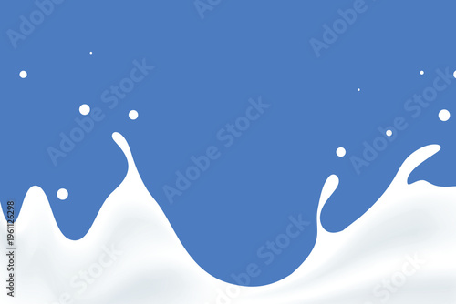 milk splash wave background yogurt product design elements