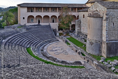 Foto Spoleto, il Teatro Romano, Umbria, Italia