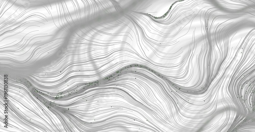 Abstract image of flowing l...