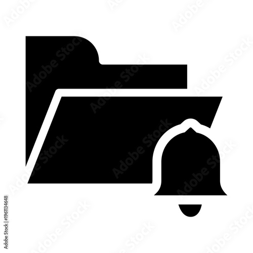 Folder vector icon. Database Illustration sign. File storage symbol. jacket logo. Design for web and app.