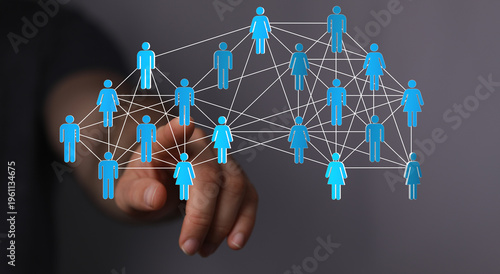 Concept of social network, ...