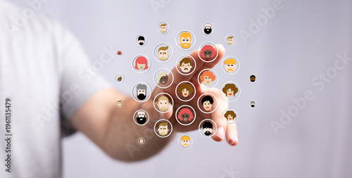 Connecting people in the di...