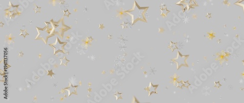 Festive background with gol...