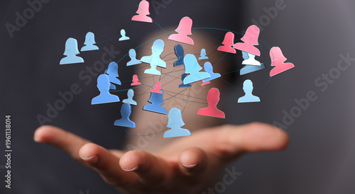 Abstract image showing inte...