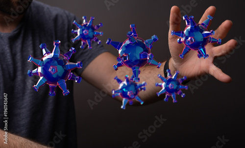 Abstract image depicting ha...