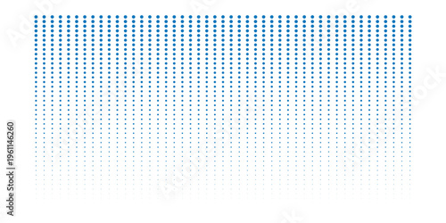 Abstract geometric pattern of blue and green dots creating a gradient effect.